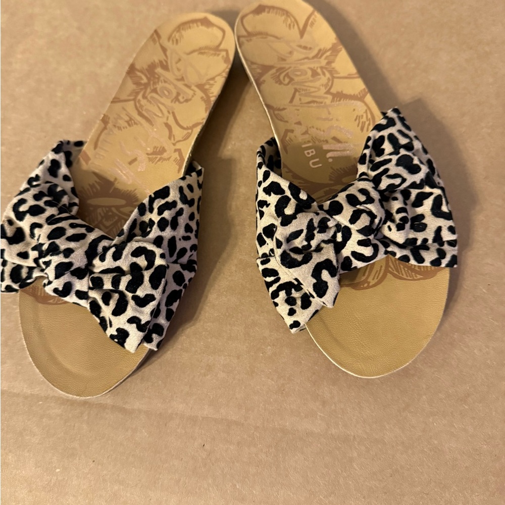 Leopard Print Women's Sandals